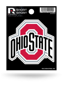 Ohio State Buckeyes Sports Auto Decal - Red