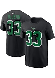 Cooper DeJean Philadelphia Eagles Black Carbon Short Sleeve Player T Shirt