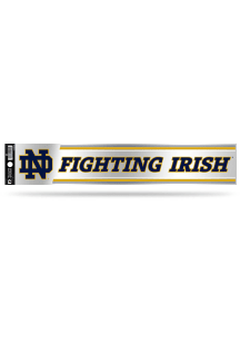 Notre Dame Fighting Irish Tailgate Auto Decal - Navy Blue