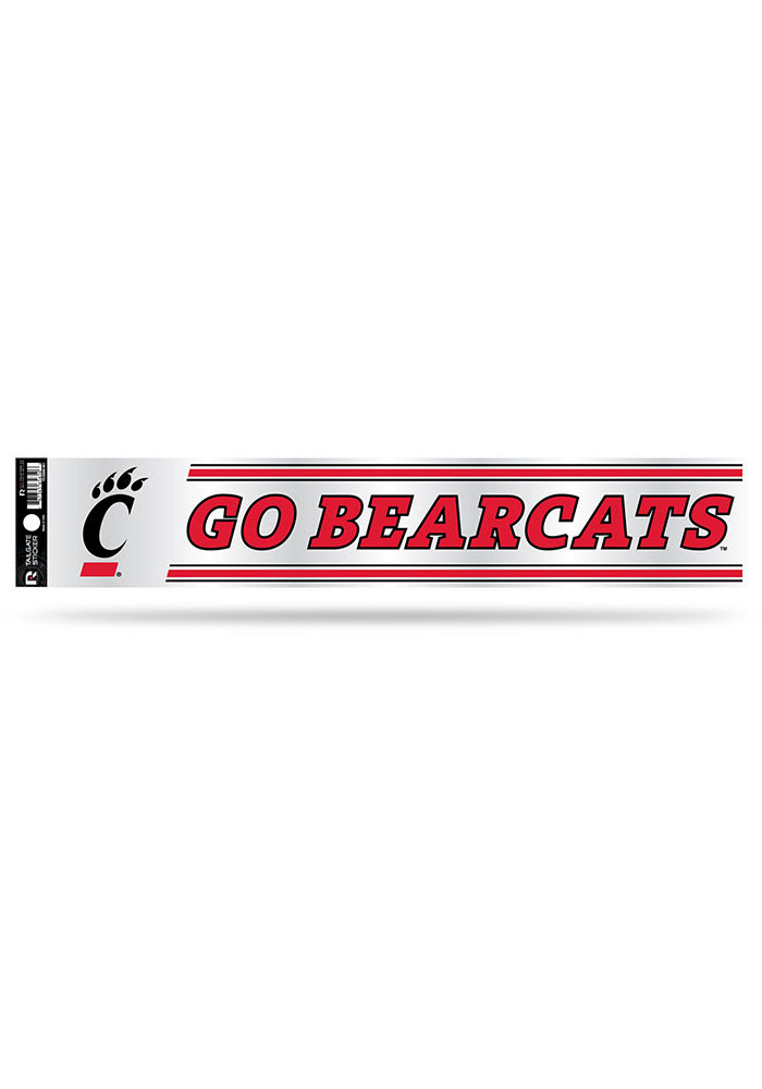 Cincinnati Bearcats Tailgate Auto Decal - Red