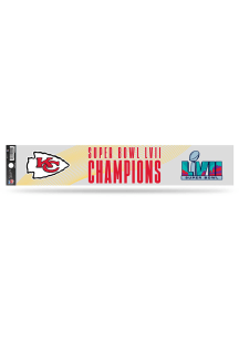 Kansas City Chiefs 2022 SB Champs Tailgate Auto Decal - Red