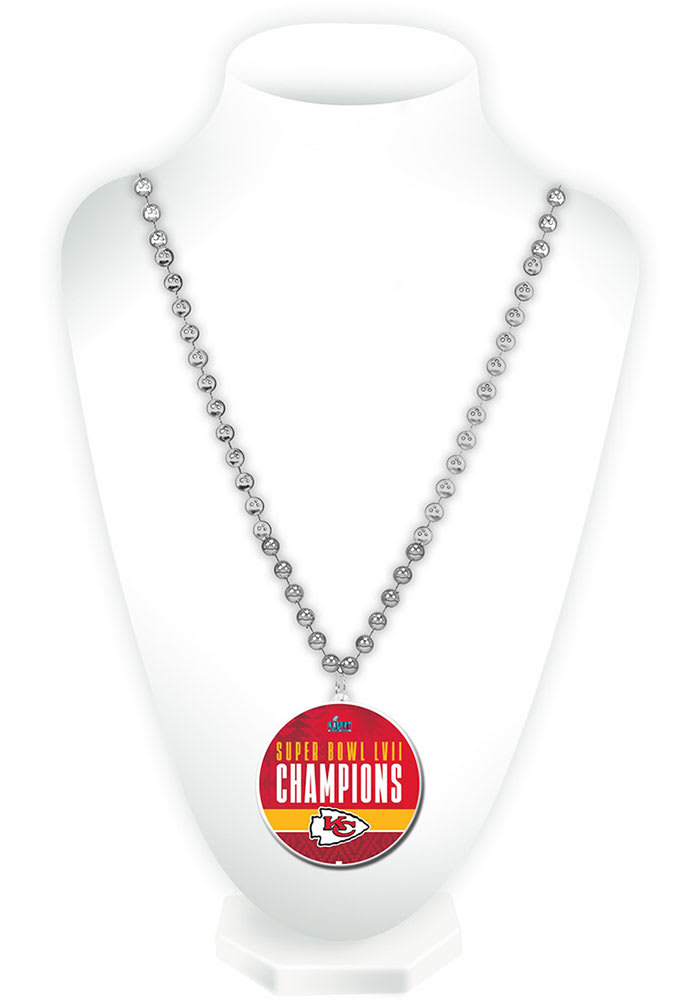 Kansas City Chiefs 2022 2023 Necklace Super Bowl LVII Pendant