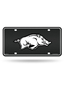 Arkansas Razorbacks Metal Car Accessory License Plate