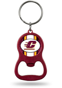 Central Michigan Chippewas Colored Bottle Opener Keychain