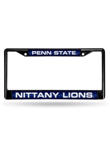 Penn State Nittany Lions Black Chrome License Frame