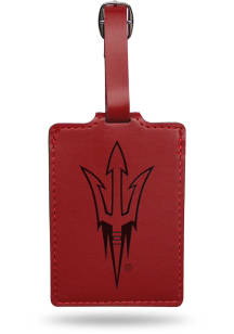 Arizona State Sun Devils Black Laser Engraved Luggage Tag