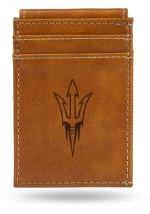 Arizona State Sun Devils Laser Engraved Mens Bifold Wallet