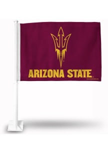 Arizona State Sun Devils 11x14 Car Flag - Maroon