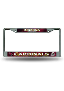 Arizona Cardinals Chrome License Frame