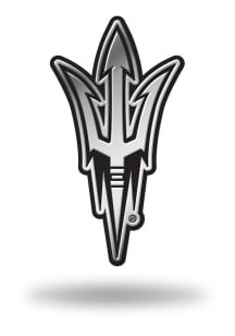 Arizona State Sun Devils Plastic Molded Car Emblem - Maroon