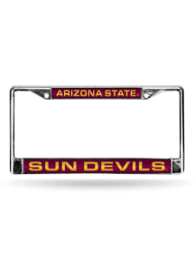 Arizona State Sun Devils Chrome License Frame