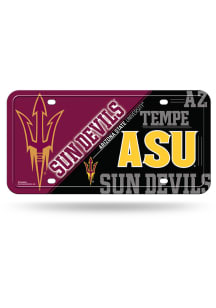 Arizona State Sun Devils Metal Car Accessory License Plate
