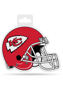 Kansas City Chiefs Die Cut Helmet Auto Decal - Red