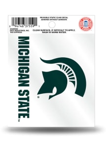 Michigan State Spartans Mascot Auto Decal - Green