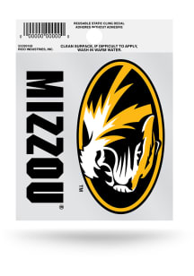 Missouri Tigers Mascot Auto Decal - Gold
