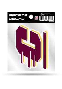 Central Michigan Chippewas 4x4 Auto Decal - Maroon