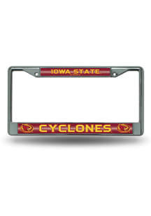 Iowa State Cyclones Bling Chrome License Frame