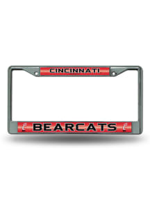 Cincinnati Bearcats Bling Chrome License Frame