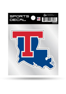 Louisiana Tech Bulldogs 4x4 Design Auto Decal - Blue