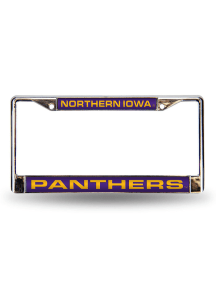 Northern Iowa Panthers Chrome License Frame