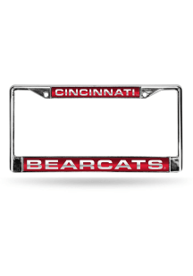 Cincinnati Bearcats Chrome License Frame