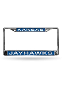 Kansas Jayhawks Chrome License Frame