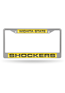 Wichita State Shockers Chrome License Frame