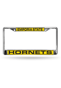 Emporia State Hornets Chrome License Frame