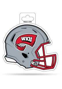 Western Kentucky Hilltoppers Helmet Auto Decal - Red