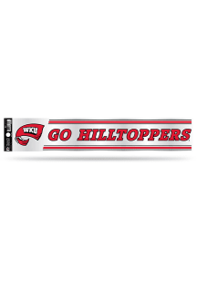 Western Kentucky Hilltoppers Tailgate Auto Decal - Red