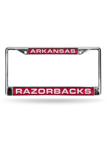Arkansas Razorbacks Chrome License Frame