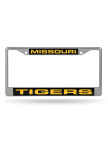 Missouri Tigers Chrome License Frame
