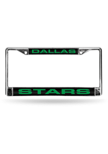Dallas Stars Chrome License Frame