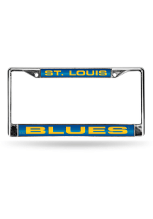 St Louis Blues Chrome License Frame