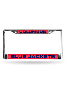 Columbus Blue Jackets Chrome License Frame