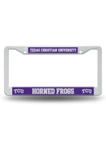 TCU Horned Frogs Plastic License Frame