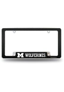 Michigan Wolverines All Over Chrome License Frame