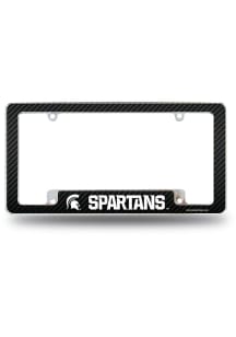 Michigan State Spartans All Over Chrome License Frame