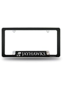 Kansas Jayhawks All Over Chrome License Frame