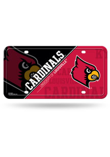Louisville Cardinals Metal Car Accessory License Plate