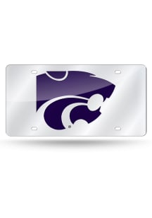 K-State Wildcats Acrylic Car Accessory License Plate