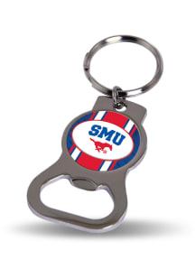 SMU Mustangs Bottle Opener Keychain