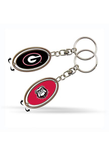 Georgia Bulldogs Spinner Keychain