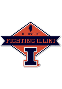 Illinois Fighting Illini Diamond Pennant
