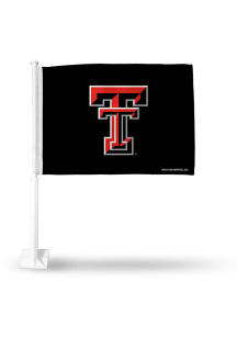 Texas Tech Red Raiders Logo Car Flag - Red
