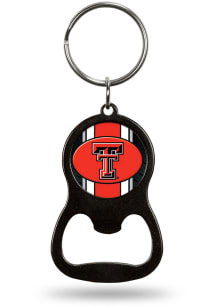 Texas Tech Red Raiders Black Bottle Opener Keychain