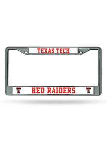 Texas Tech Red Raiders Chrome License Frame