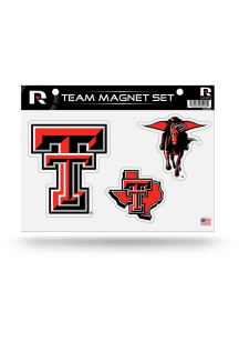 Texas Tech Red Raiders Set Magnet