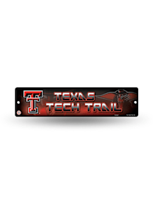 Texas Tech Red Raiders Street Sign Sign - Red