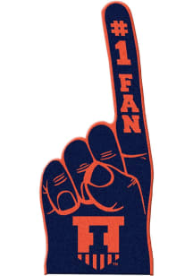 Navy Blue Illinois Fighting Illini 1 Fan Foam Finger